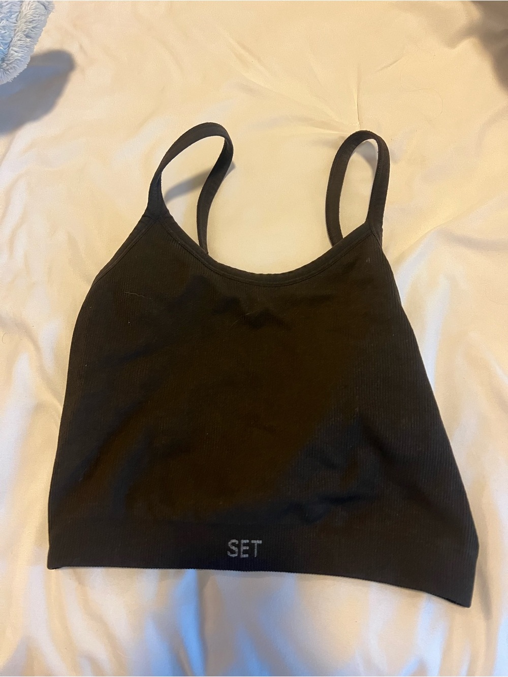 SET Active Ribbed Crop Tank - Picture 2 of 3